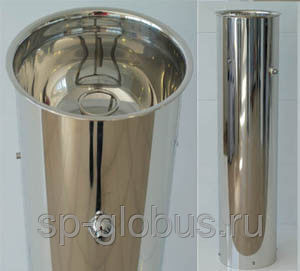 Фонтан питьевой ФПН-2К толщина стали 1 мм, чаша 260 мм