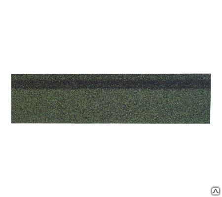 Коньки-карнизы Shinglas Микс зеленый 253х1003 мм 12 гонтов 12 пог.м