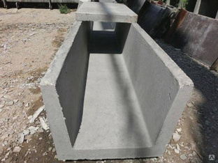 Лоток бетонный теплотрасс Л5д-15 (720х780х680) Сер. 3.006.1-87 (М300) 