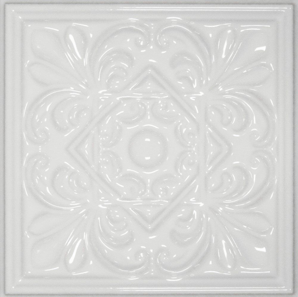 Керамическая плитка 15x15 Classic 1 White Zinc