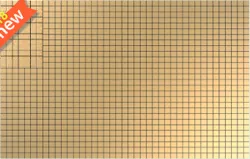 Панель ПВХ стеновая Премиум Клетка золотая 944х645х0,6 мм