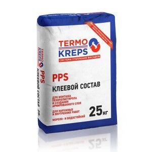 КРЕПС TERMOKREPS PPS Зимний Клей для ПЕНОПОЛ. 25 кг. (56)