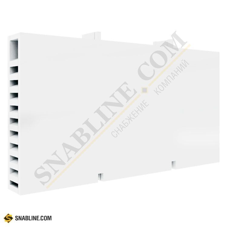 Вентиляционная коробочка Termoclip полиэтилен (белая), 60x12.5x115 мм