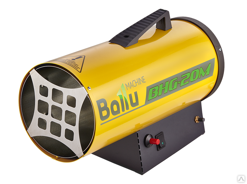 Пушка тепловая газовая Ballu BHG-20,270 м³/час, макс. тепл. мощн 17 кВт, регулировка температуры