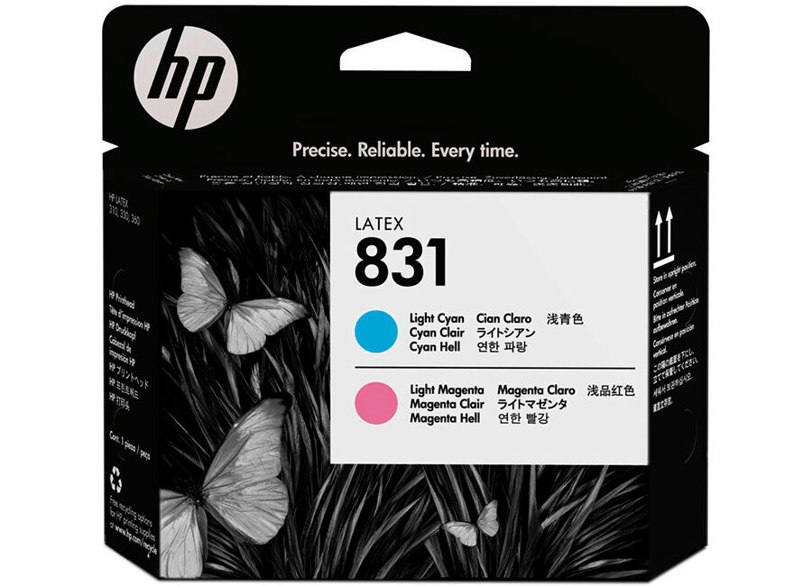 HP Печатающая головка Printhead 831 Light magenta/Light cyan (CZ679A)
