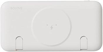 Внешний аккумулятор Xiaomi Power Bank Mi SOLOVE 10000mAh Magnetic MagSafe белый