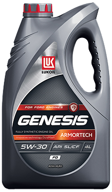 Масло моторное синтетическое Лукойл Genesis Armortech FD 5w30 216,5л, 170 кг API SL/CF