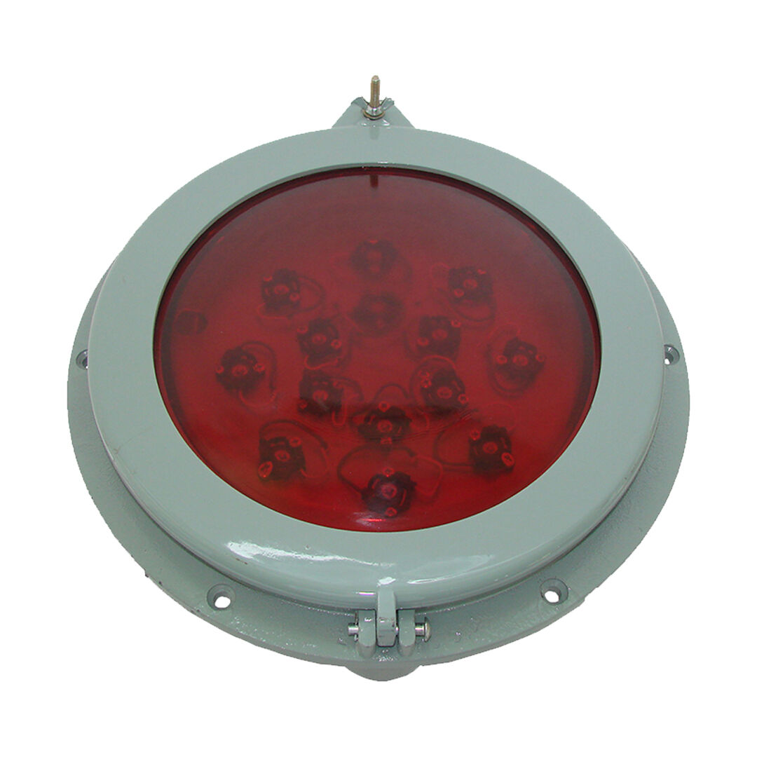 Железнодорожный светильник НВУ 01М-27-002-О1-Д красный INDEX Индустрия