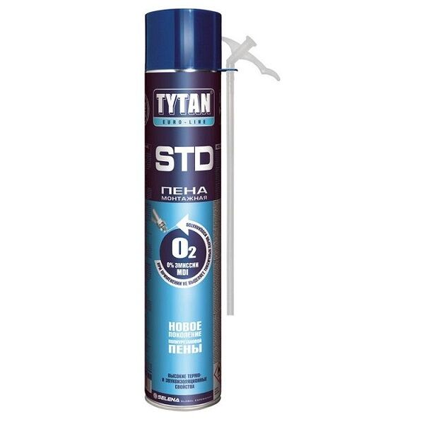 Tytan Euro Line STD / Титан Евро Лайн СТД пена монтажная зимняя