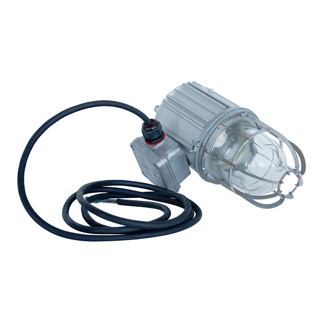 Переносной взрывозащищенный ламповый светильник Эмлайт Н-100 КР (Е27) УХЛ1 INDEX Индустрия