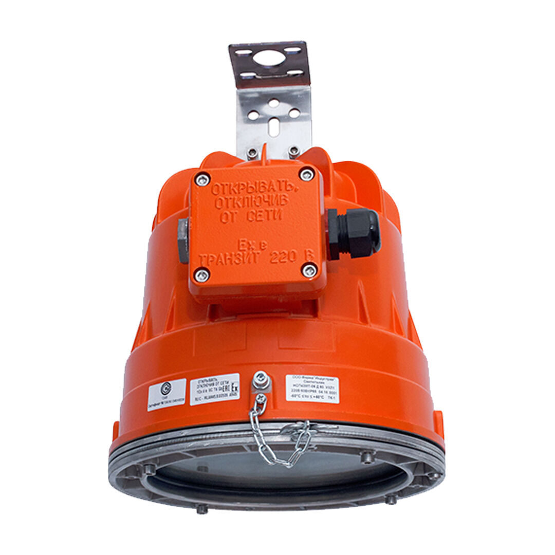 Аварийный взрывозащищенный светодиодный светильник НСП43МТ-06Д 40 АО-3 INDEX Индустрия