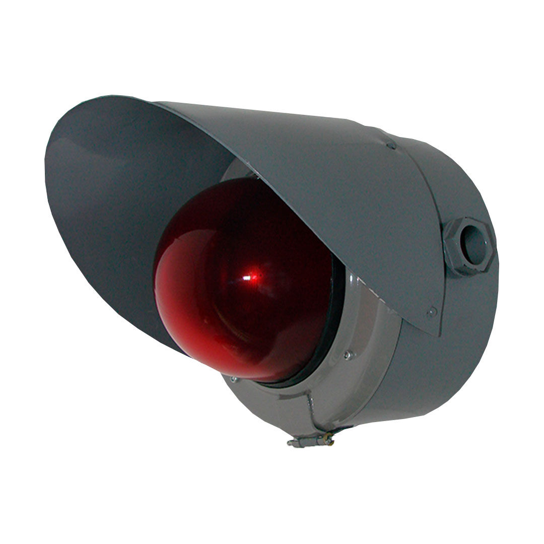 Общепромышленный светильник СС-56 Д (красный) INDEX Индустрия