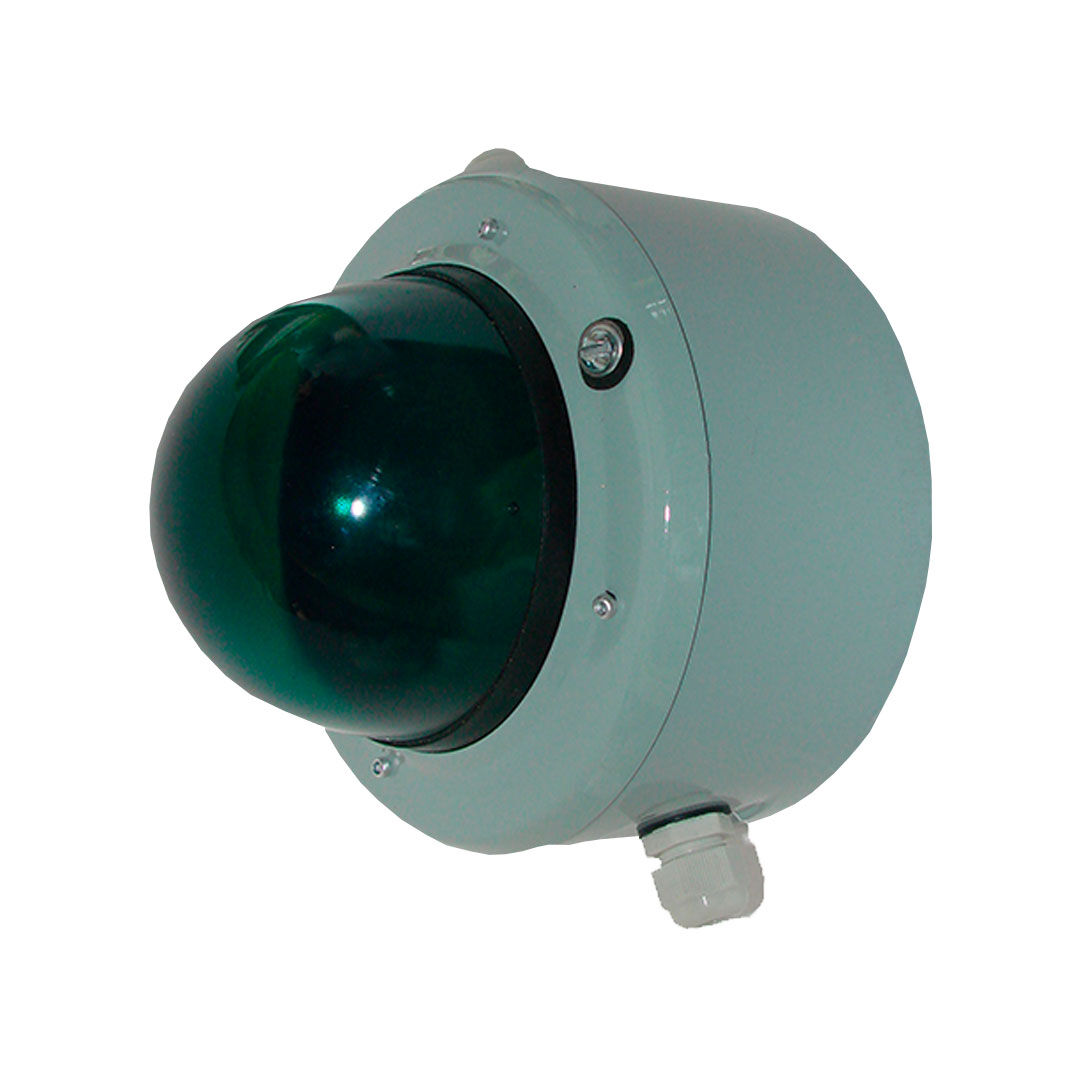 Общепромышленный светильник СС-56 Д (зеленый) INDEX Индустрия