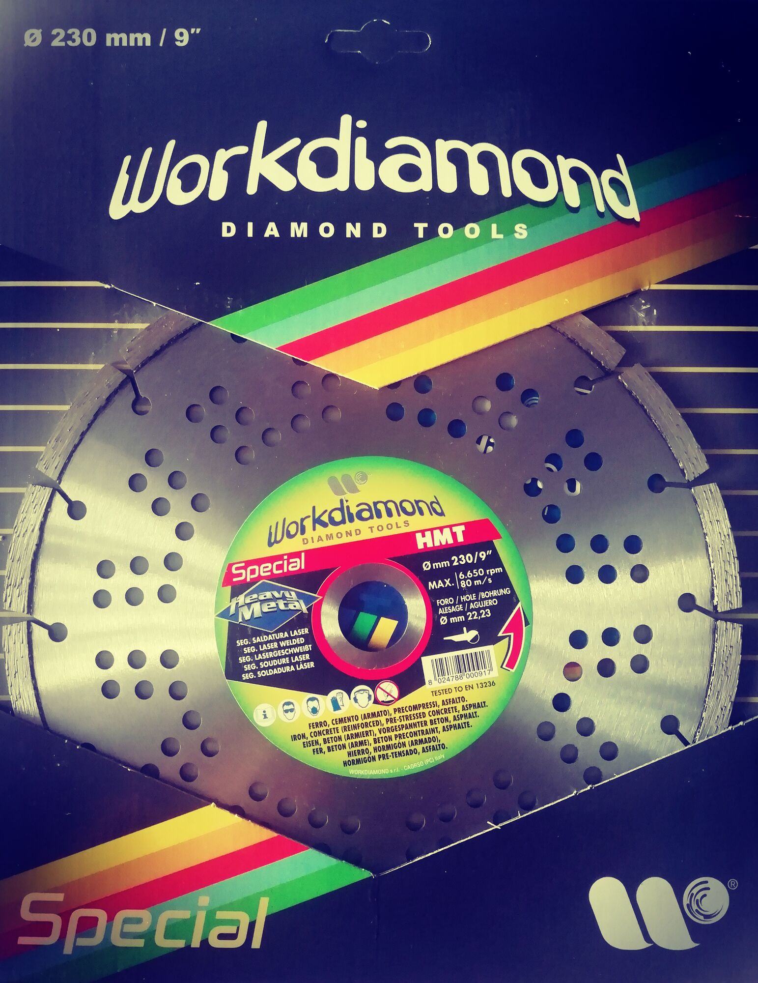Алмазный диск Workdiamond HMT 230mm