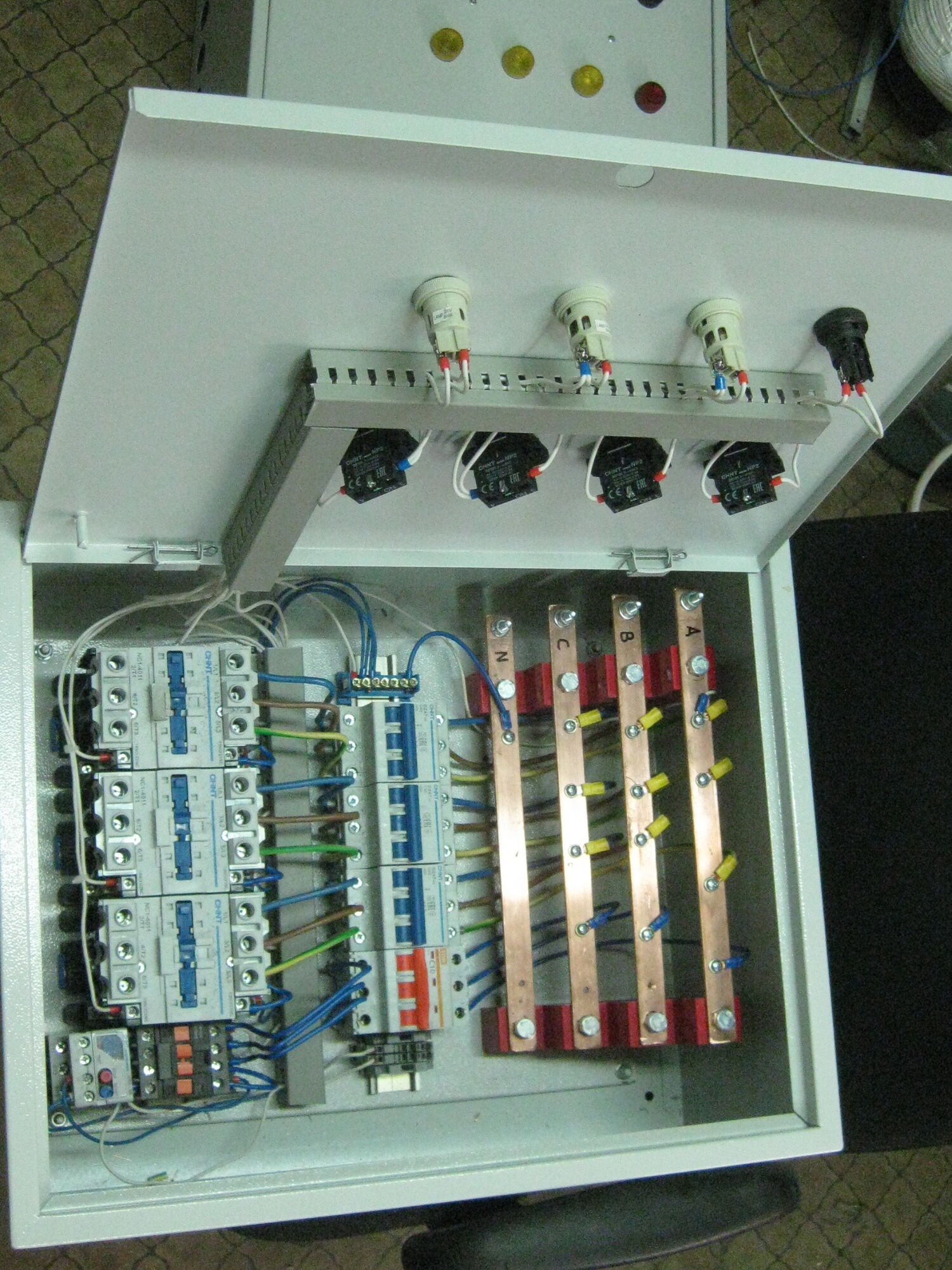 Блок управления электрокалориферами БУ 3-60