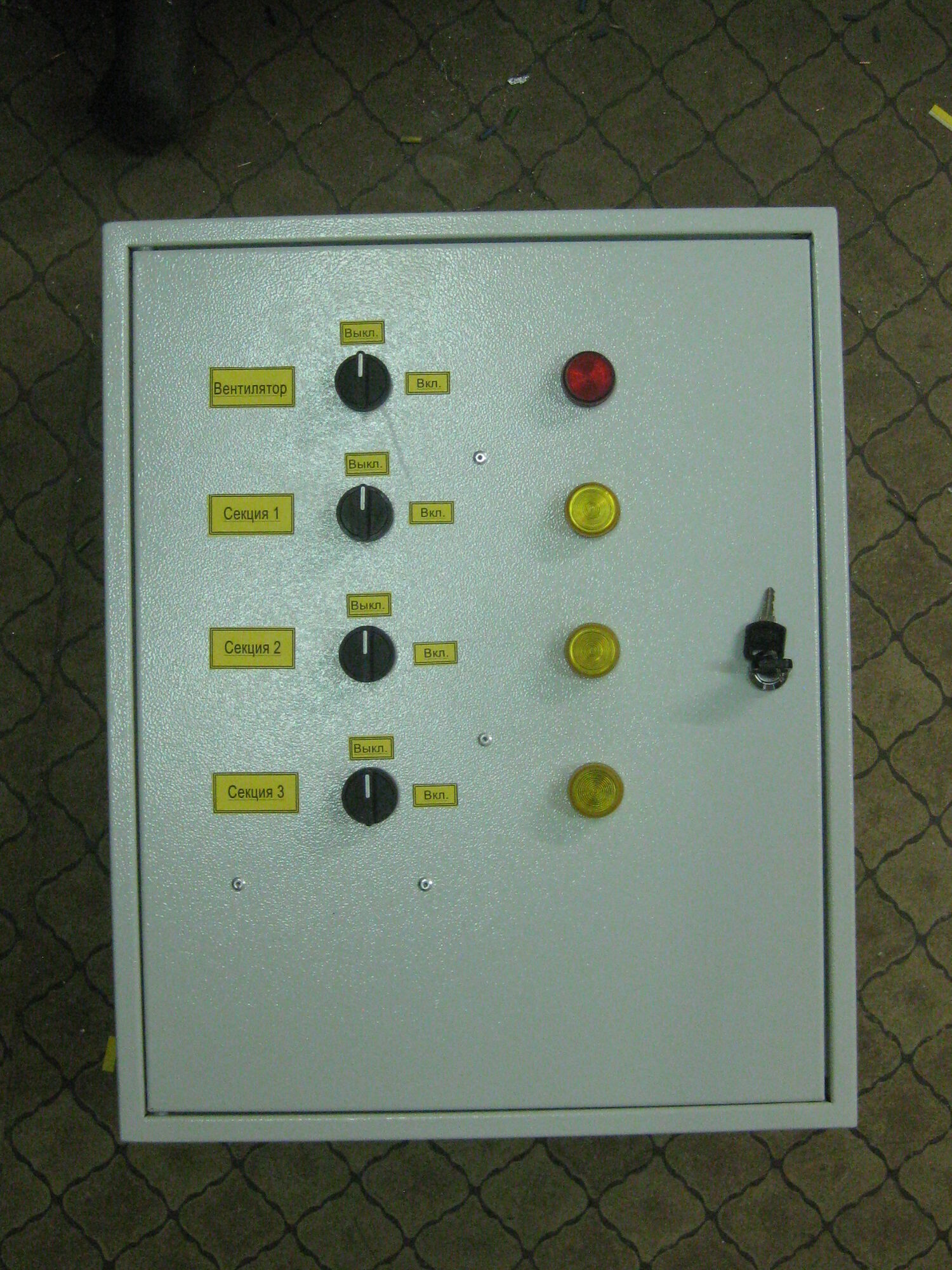 Блок управления электрокалориферами БУ 2-10