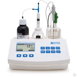 Минититратор HANNA HI 84502-02 (измерение титруемой кислотности в вине) СТК 