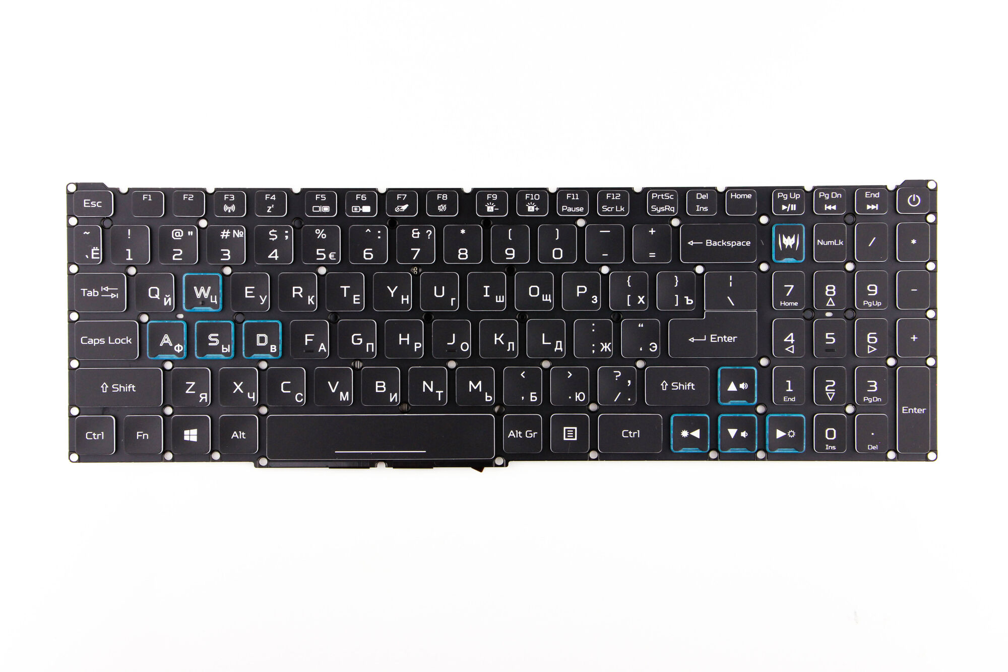 Клавиатура для Acer Predator Helios 300 PH315-52 с подсветкой p/n: NKI1513151