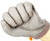 Перчатка кольчужная EUROFLEX пятипалая с оранжевым ремешком, размер XL (№5). #11