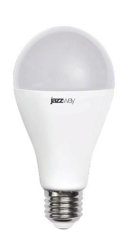 Лампа светодиодная PLED-SP 30Вт A65 5000К холод. бел. E27 230/50 Jazzway 5019720 JazzWay