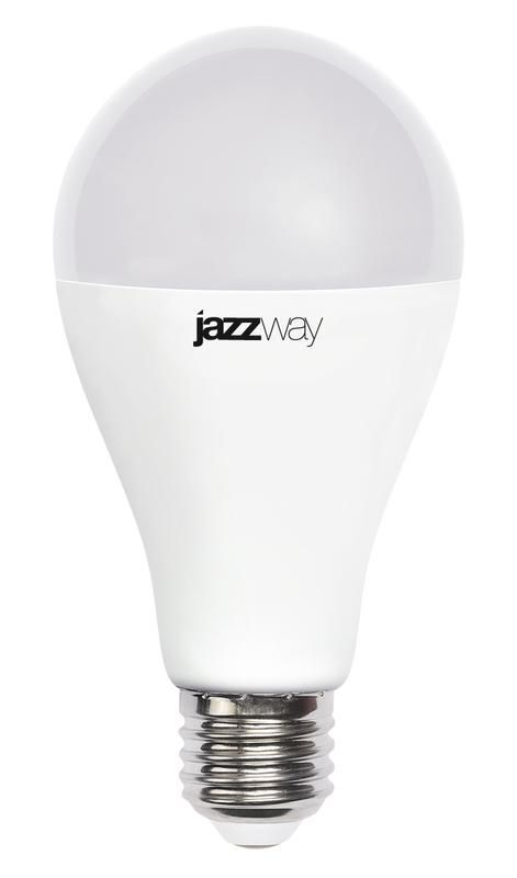 Лампа светодиодная PLED-LX 20Вт A65 грушевидная 4000К нейтр. бел. E27 Pro JazzWay 5025264