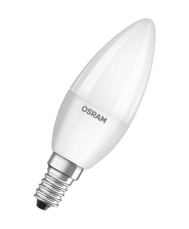 Лампа светодиодная LED Value LVCLB60 7SW/830 7Вт свеча матовая E27 230В 10х1 RU OSRAM 4058075579446 LEDVANCE