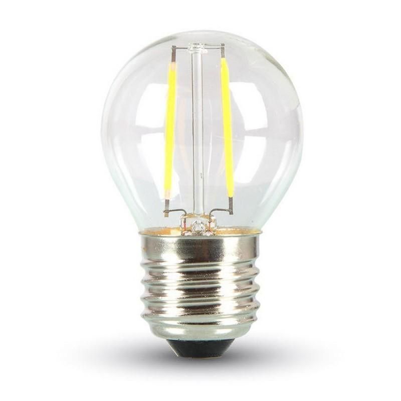 Ретро-лампа накаливания Filament G45 E27 2Вт тепл. бел. 3000К 230В Neon-Night 601-802