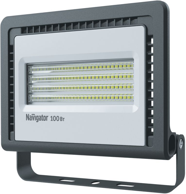 Прожектор светодиодный 14 150 NFL-01-100-6.5K-LED 100Вт 6500К IP65 8100лм черн. Navigator 14150 NAVIGATOR