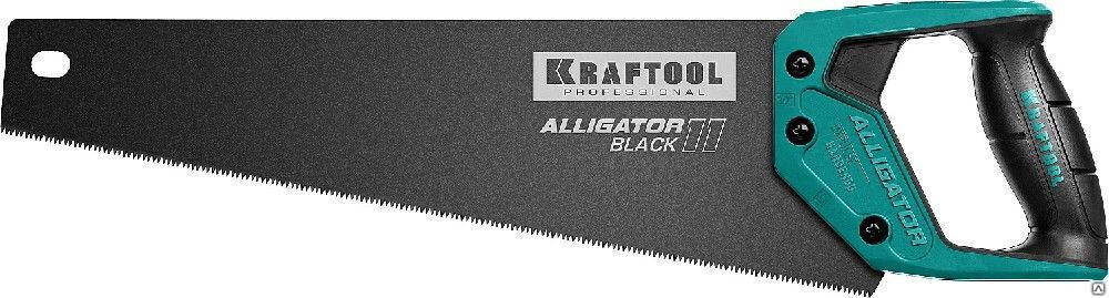 Ножовка для точного реза Alligator BLACK 11, 400 мм, 11 TPI 3D зуб