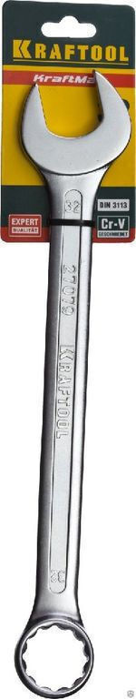 Ключ гаечный комбинированный 32 мм, KRAFTOOL 27079-32