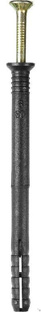 Дюбель-гвоздь полипропиленовый, потайный бортик, 6 x 80 мм, 1000 шт, STAYER 