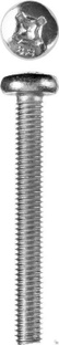 Винт DIN 7985, M6 x 50 мм, 5 кг, кл. пр. 4.8, оцинкованный, Зубр 