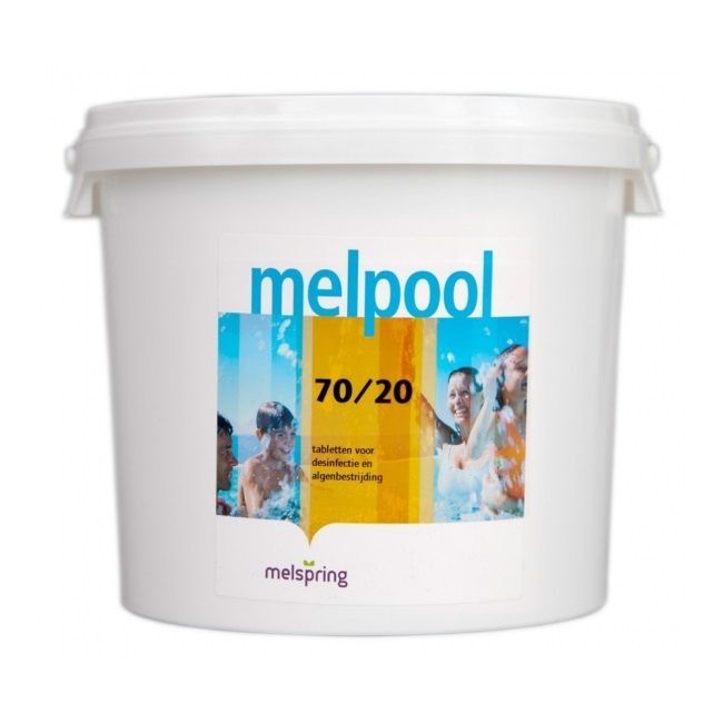 Химия для бассейна Melpool N.X 70/20 25 кг в таблетках
