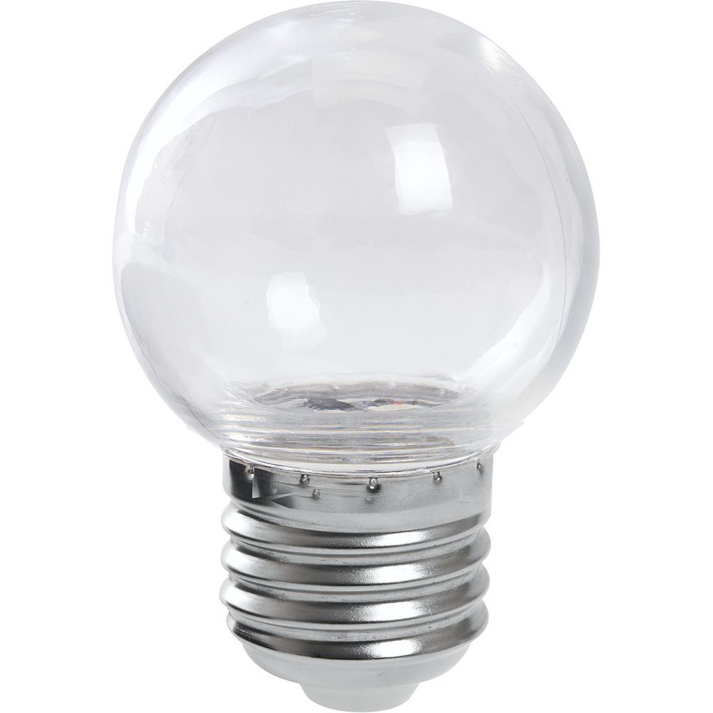 Лампа светодиодная Feron LB-37 38120 E27 1W прозрачная 6400K холодный белый для Белт-лайт