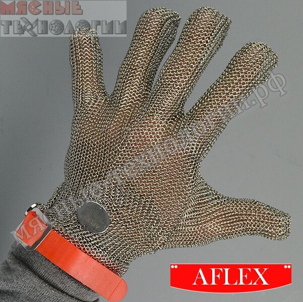 Перчатки кольчужные Aflex, Euroflex, Manulatex  в Новосибирске .