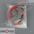 Перчатка кольчужная трёхпалая с красным ремешком EUROFLEX в упаковке, арт. 9590, размер M (№3). #4