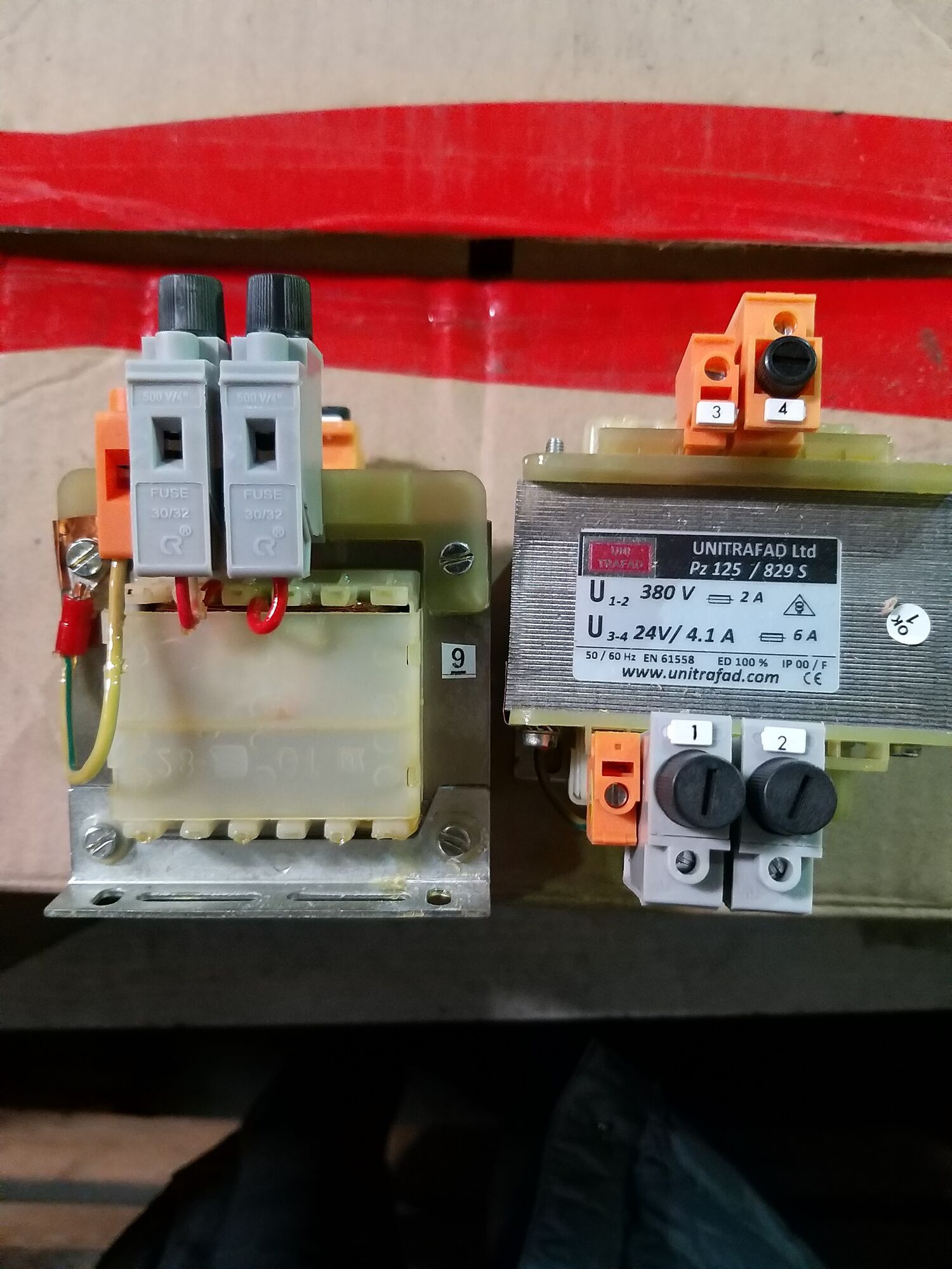 Трансформатор TZE 1DF 100А 380/42v (ГОСТ IEC)