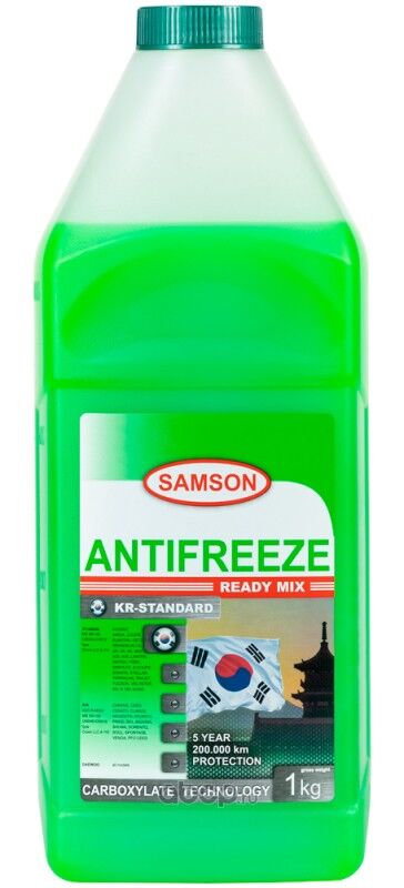 Антифриз SAMSON KR-Standard (1 кг, готовый, зеленый)