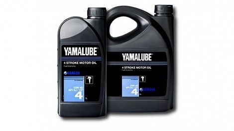 Моторное масло Yamalube 4М для лодочных моторов,4T, 10W-40, 5L