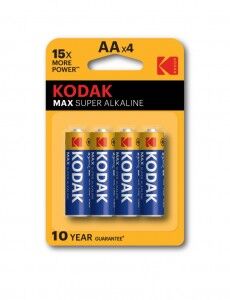 Элемент питания Kodak MAX AA LR6/316 BL4
