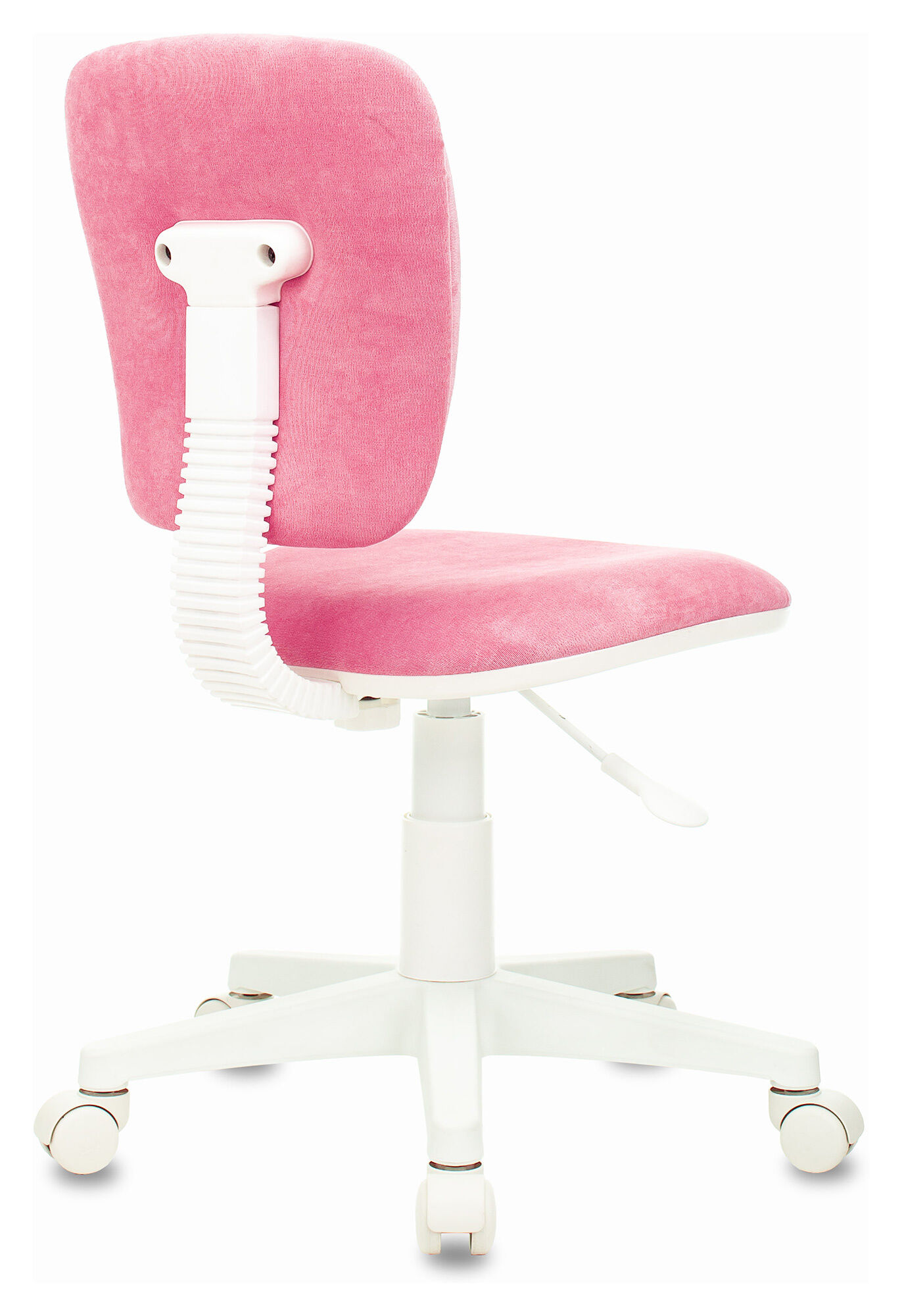 Детское кресло Бюрократ розовое