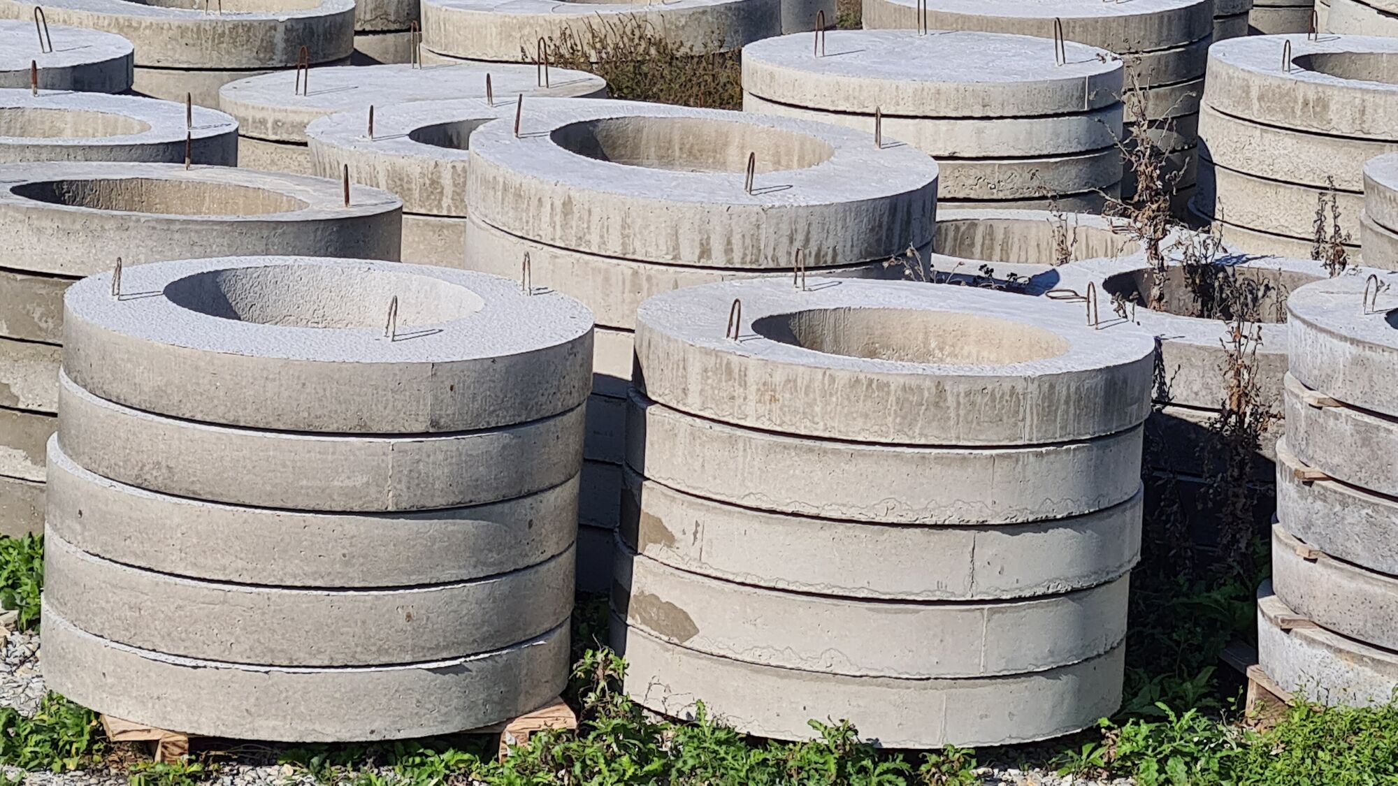 Опорные кольца КО-1 для бетонных колец