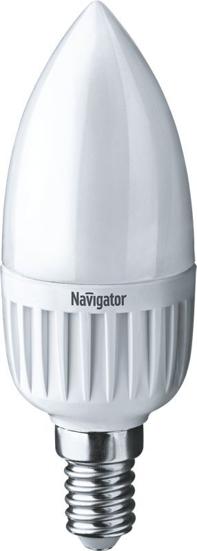 Лампа светодиодная 94 482 NLL-P-C37-5-230-4K-E14-FR 5Вт свеча 4000К нейтр. бел. E14 370лм 176-264В Navigator 94482 NAVIG
