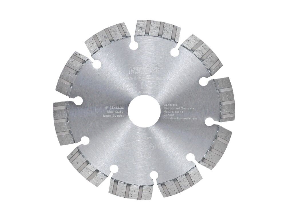 Алмазный диск LaserTurboV PREMIUM VOLL 125 х 22.23 мм