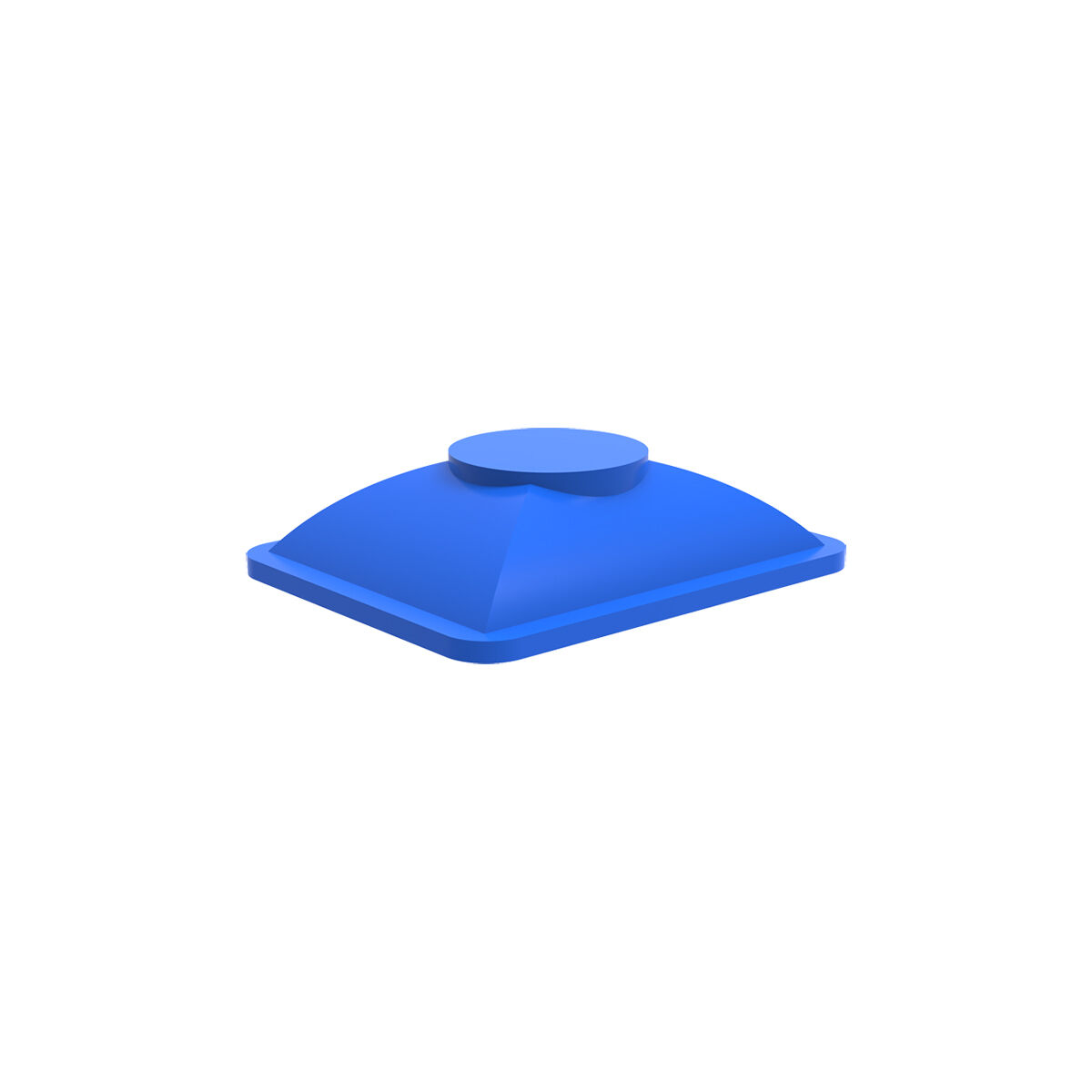 Крышка для ванны ЭкоПром K 200л синяя