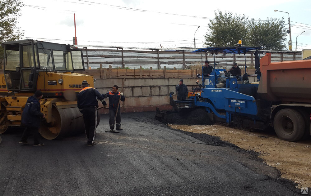 Устройство асфальта, цена от 300 до 1 200 руб./кв.м в Красноярске от ...