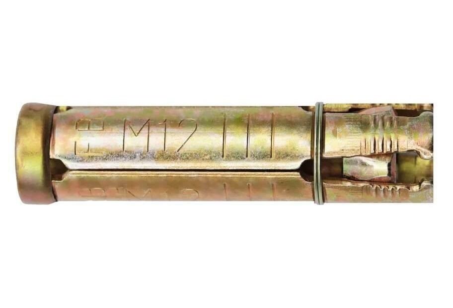 Анкер-гильза AZUR усиленного распирания желтопассированный, M10x16x60 Общес