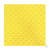 Плитка тактильная ПВХ для внутренних помещений, желтая, конус #4