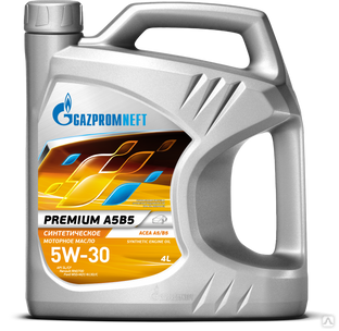 Cинтетическое Масло моторное Gazpromneft Premium A5B5, 5w30, бочка 205л - 175 кг 