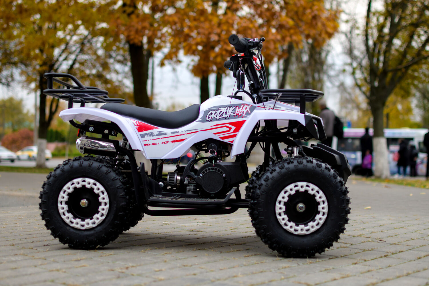 Квадроцикл AVM Grizlik 49 МАХ желтый, цена в Минске от компании
